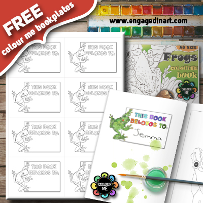 frog colouring sheets free